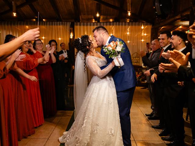 Dia do casamento de Emilli e Douglas