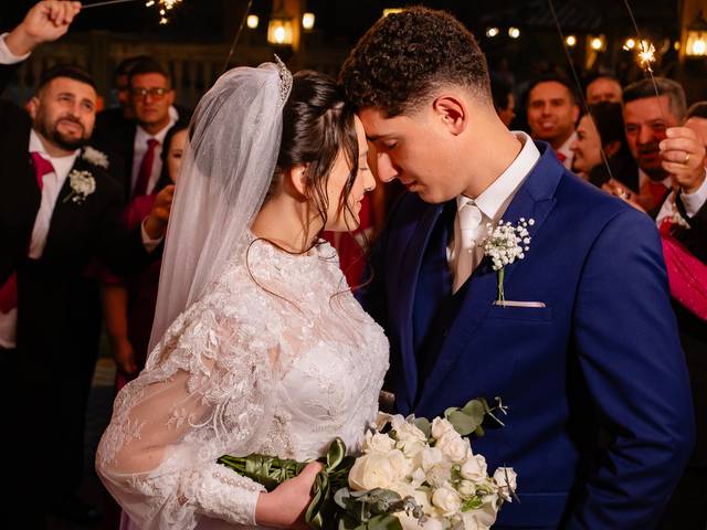 Dia do casamento de Juciara e Hélio