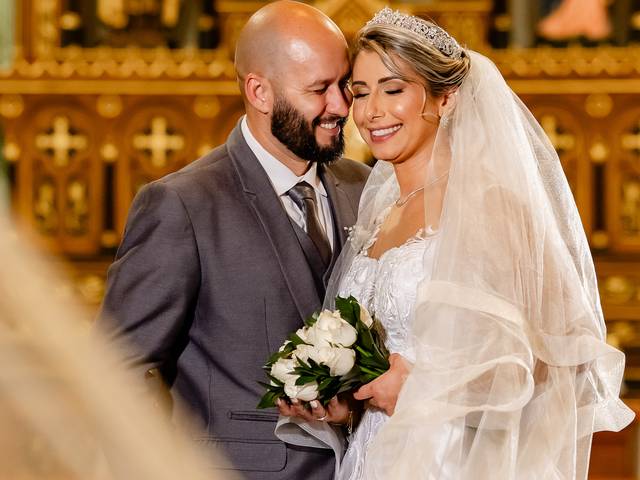 Dia do casamento de Mayara e Sulivan