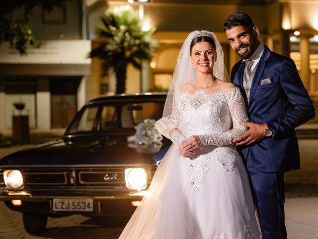 Dia do casamento de Jéssica e Júlio