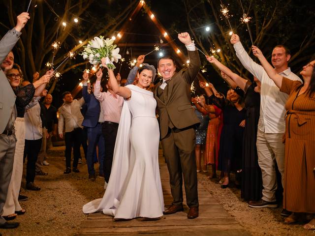 Dia do casamento de Sabrina e Dilvanio