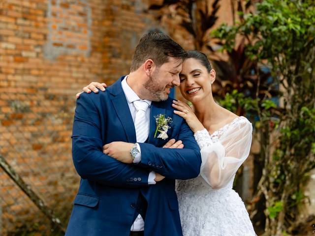 Dia do casamento de Cassiane e Ismael