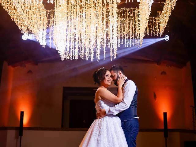 Dia do casamento de Vitória e Bruno