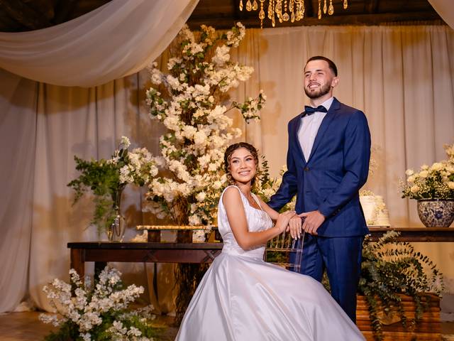 Dia do casamento de Ana Carolina e Kenned