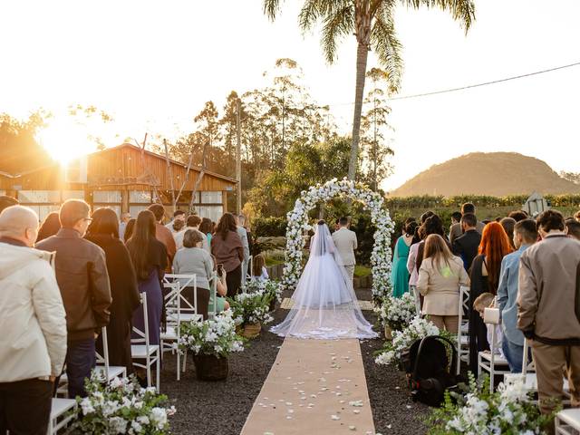 Dia do casamento de Taynara e Diangelis
