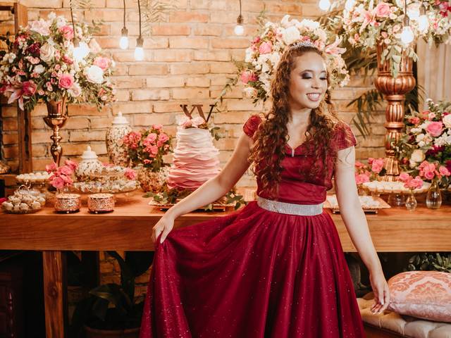 Quinze anos de Evelin Passos 