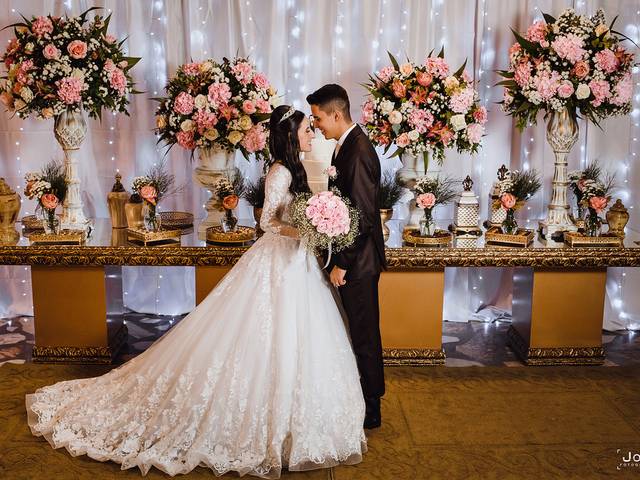 Dia do casamento de Ester e Pablo 