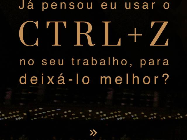Aval. Portfólio Online de CTRL + Z