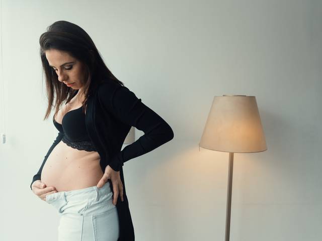 Ensaio de Ensaio gestante em casa | Stefania Braghin