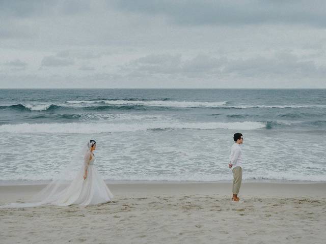 Drone - Video Casamento de VIDEO DRONE CASAMENTO NA PRAIA