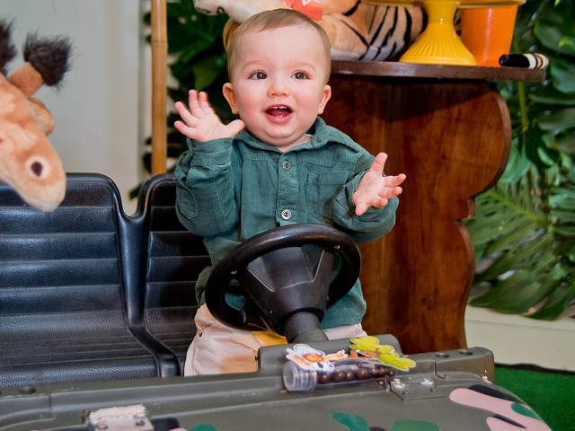 Aniversário Infantil de Primeiro Aninho do Hugo