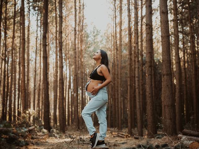 Gestante de Caroline