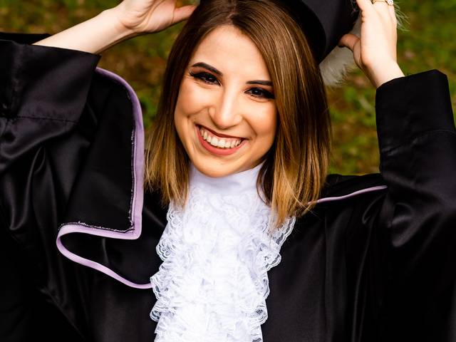 Formaturas de Prova de toga Sarah - Jornalismo UCS