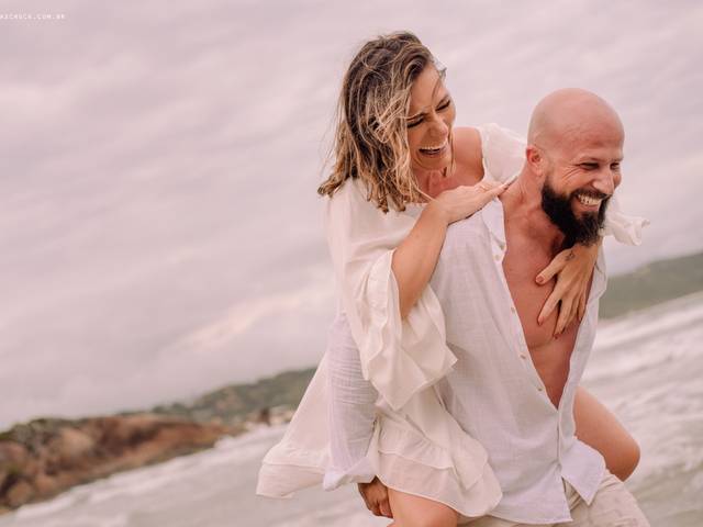 ENSAIO CASAL de Anne Karine e Maico | Ensaio Pré Wedding na Praia do Rosa