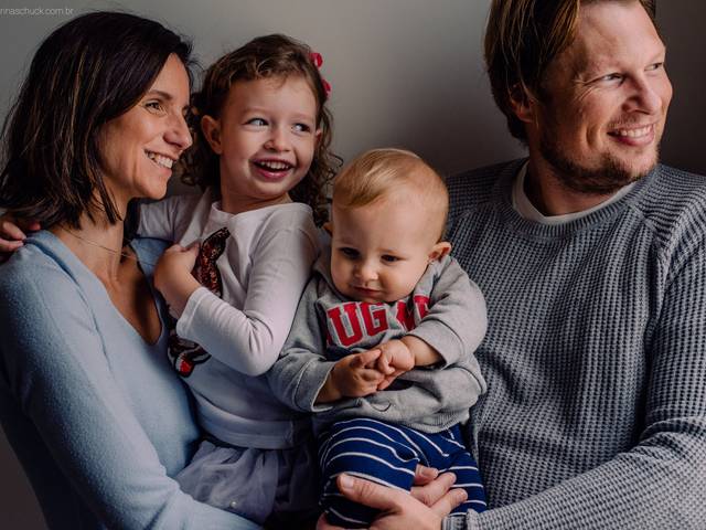 FAMÍLIA de Rebbie, Neison, Hazel e Nolan | Sessão Fotográfica