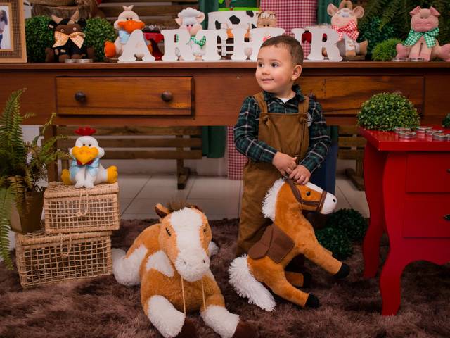 FAMÍLIA de Arthur Brandão - Aniversário 2 anos