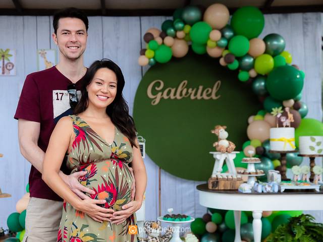 gestante de Chá do Gabriel - Geovanna Tominaga
