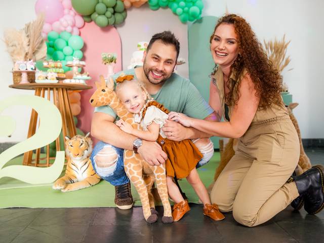 aniversário infantil de Alice faz 2