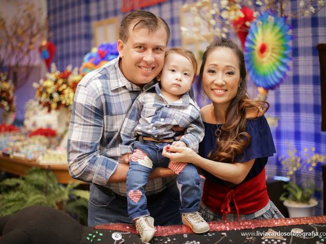 ANIVERSÁRIOS de Pedro Sato - 01 ANO