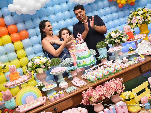 ANIVERSÁRIOS de LINA 03 ANOS