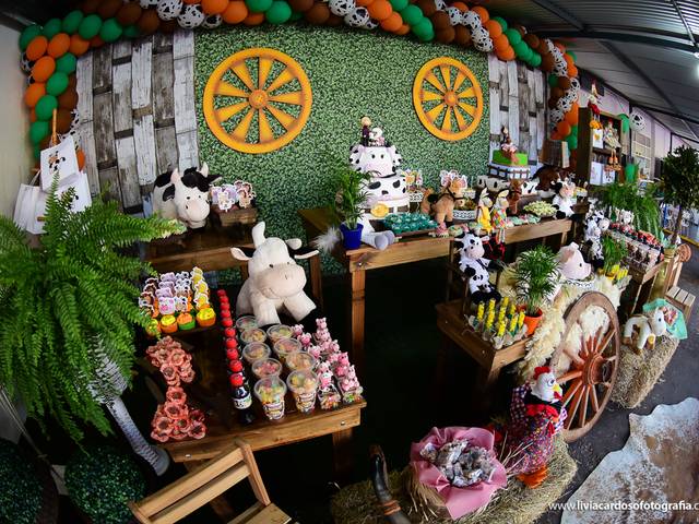 ANIVERSÁRIOS de Lívia e João Vitor