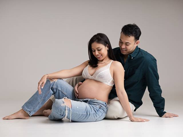 Gestante de gestante Bianca