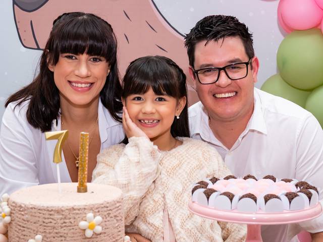 evento de 7 anos da Cecília