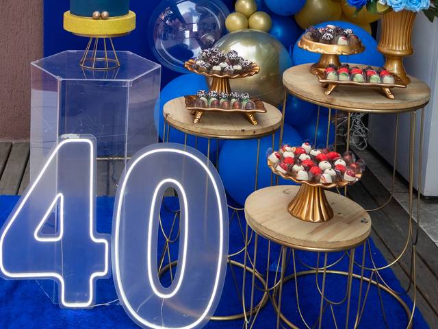 Aniversário de Leonardo 40 anos