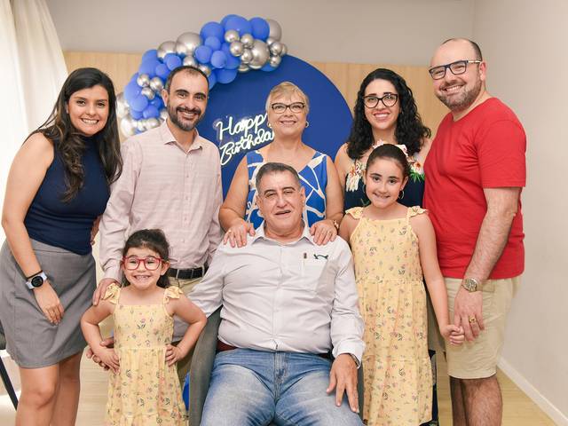 Festas e Eventos de 70 anos do Sr. Domeni