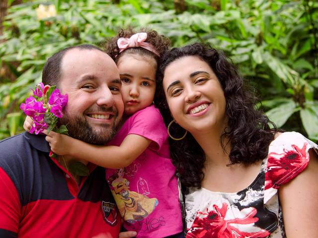 Casal/Família de Graziela, Kauê & Mariana