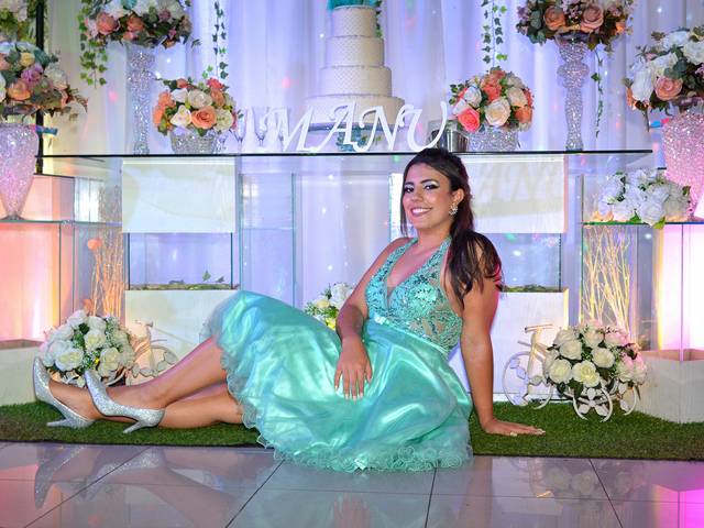 Festas e Eventos de 15 Anos da Manu