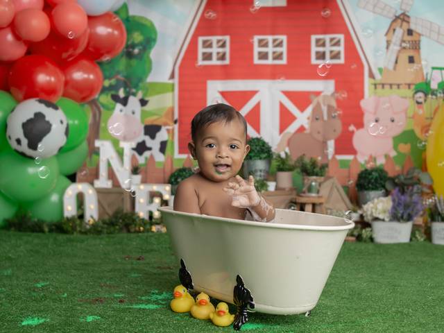 Cake Smash Session of Fabio Neto's Cake Smash
