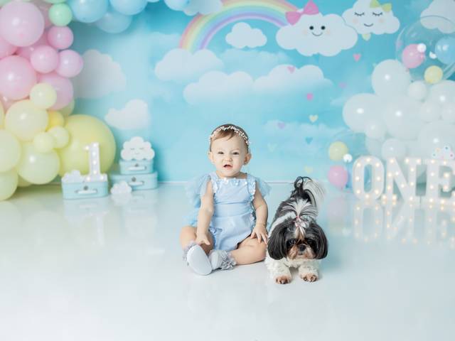 Cake Smash Session of Clara's First Year - Cake Smash 