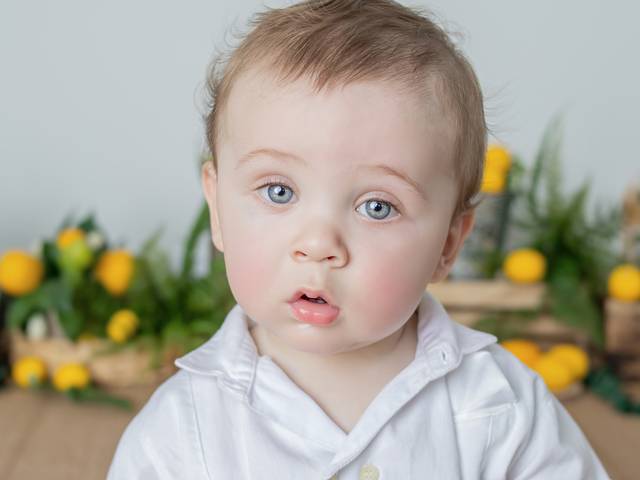 Milestone Session of Noah's Milestone Session- 06 Months Old