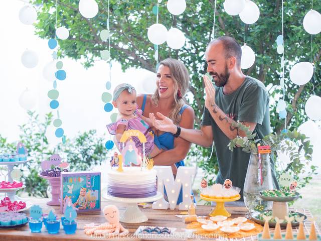 Aniversário Infantil de Maya - 1 aninho - Festa em Casa