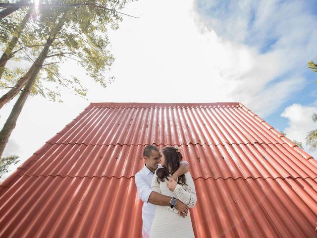 Ensaio Casal de Neto e Flávia