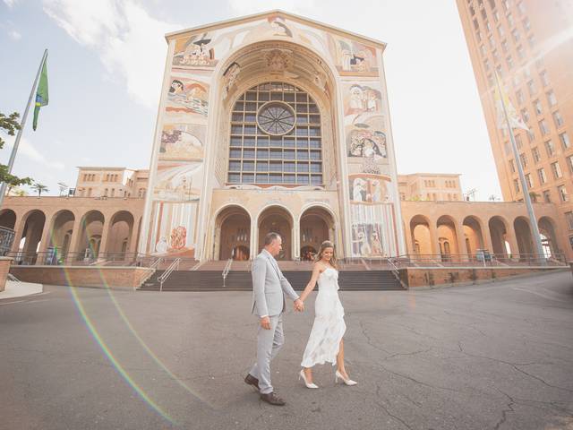 Casamento e Legitimação de Kátia e Alexandrino - Legitimação Matrimonial no Santuário Nacional