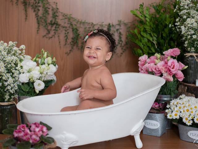 Sessão Infantil de Smash the cake da Melissa