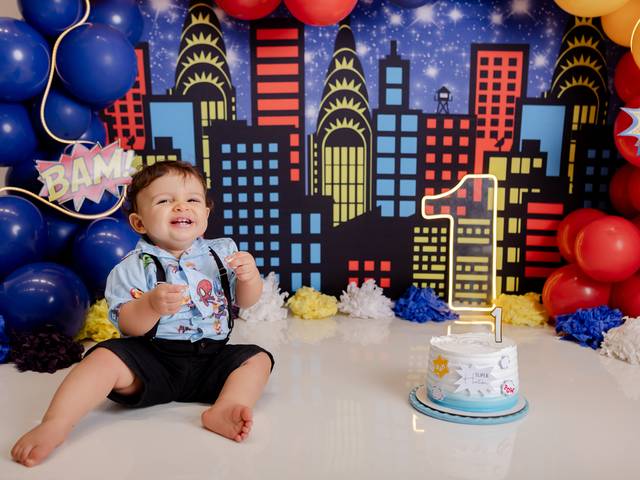 Smash Cake de Heitor