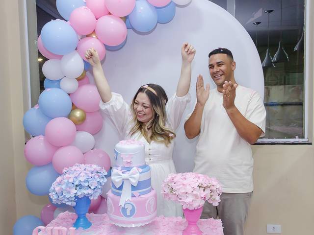 Festa de Chá Revelação - Bem vinda Cecília