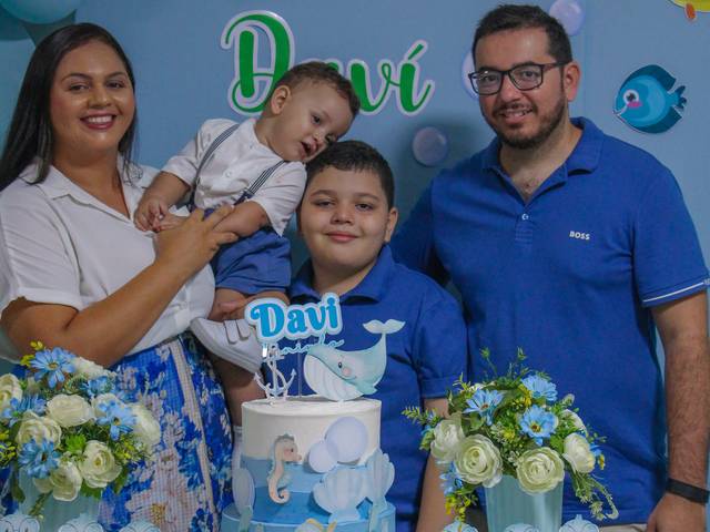 Aniversário of Aniversário de 1 Ano do Davi 