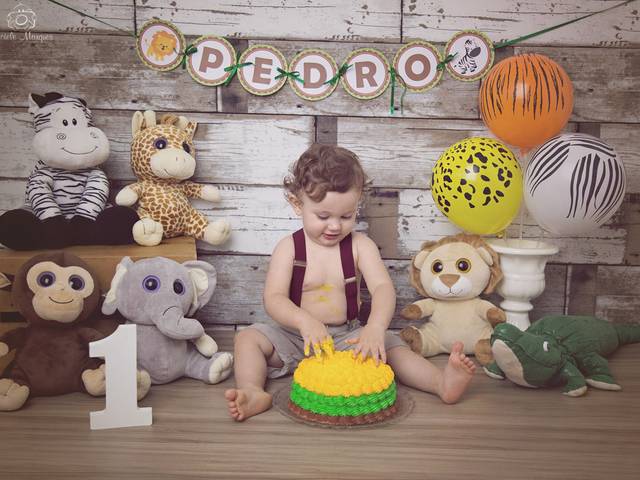 Smash the Cake de Pedro, 1 aninho