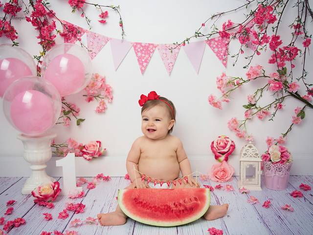 Smash the Cake de Fernanda, 11 meses