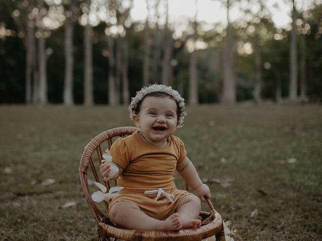 Ensaio Infantil de Emily, 7 meses