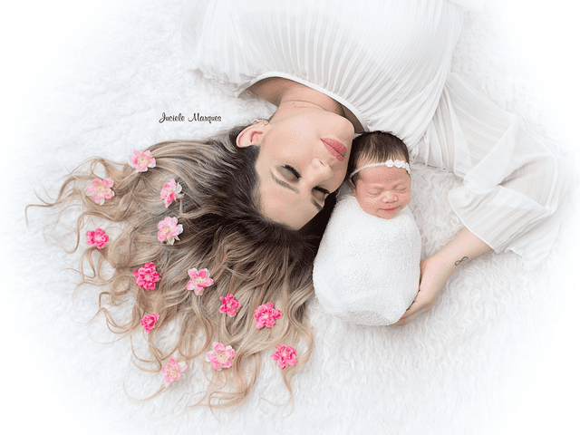 Ensaio newborn de Maria Eduarda, 9 dias