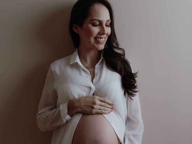 Ensaio Gestante de Doce espera por Álvaro