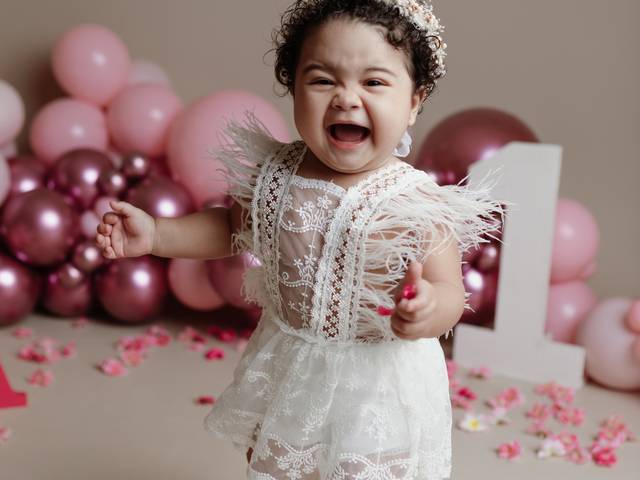 Smash the Cake de 1 aninho de Antonella