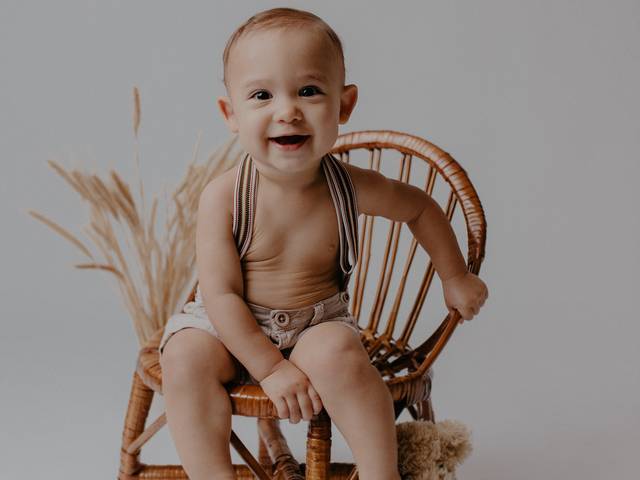 Ensaio Infantil de 1 aninho de Noah 