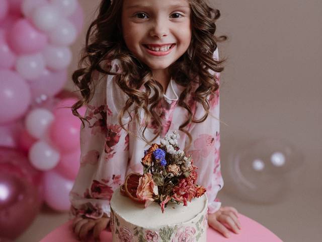 Ensaio Infantil de 5 anos de Isabela