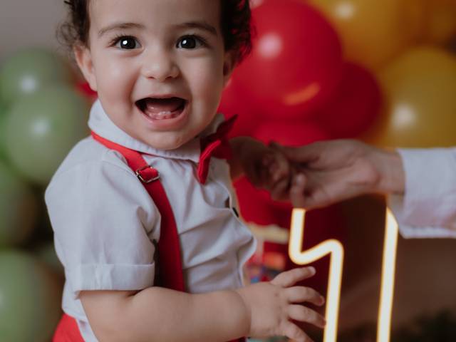 Smash the Cake de 1 aninho de Valentim
